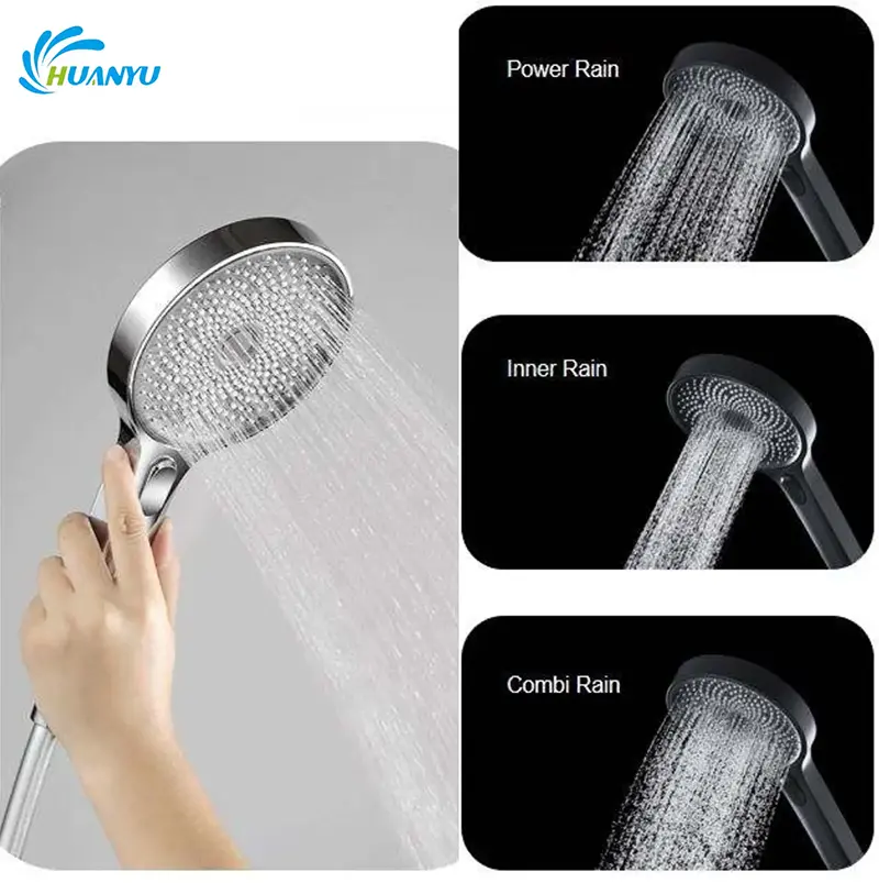 Anti Leak Push Button Shower Water Saving Design