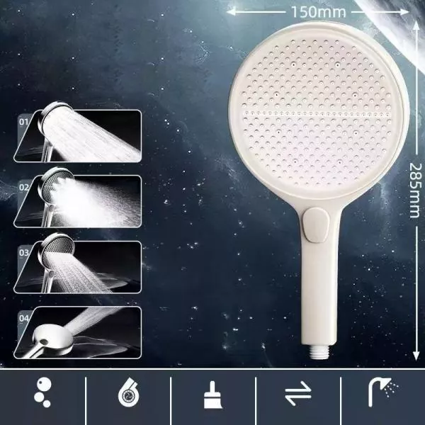 Button Control Hand Shower